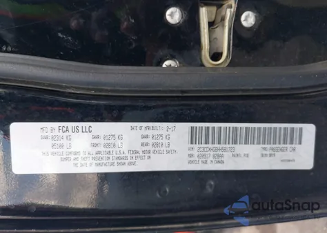 2017 Dodge Charger Sxt Rwd from USA, damaged, VIN 2C3CDXHG6HH581723